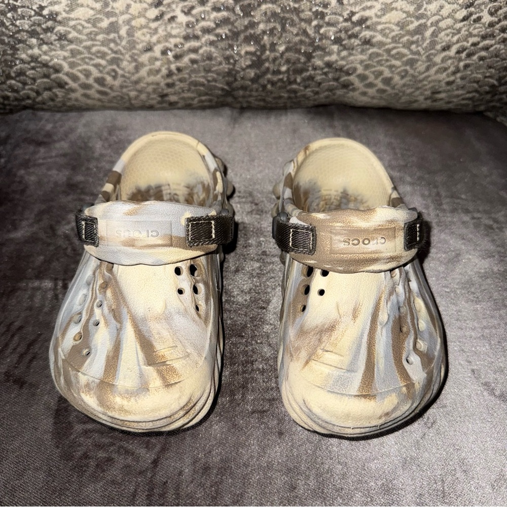Crocs Kids' Echo Marbled Clog